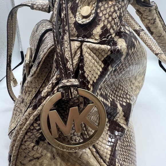 Michael Kors Python Handbag - Picture 13 of 14
